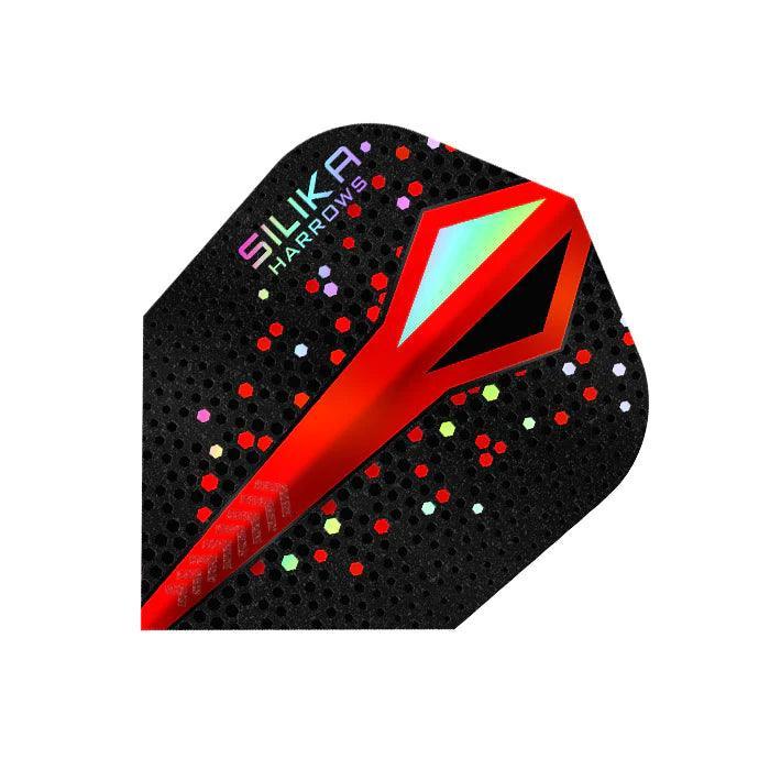 Harrows - Silika Colourshift No6 Červená - Letky Na Šípky - Direct Darts - 1