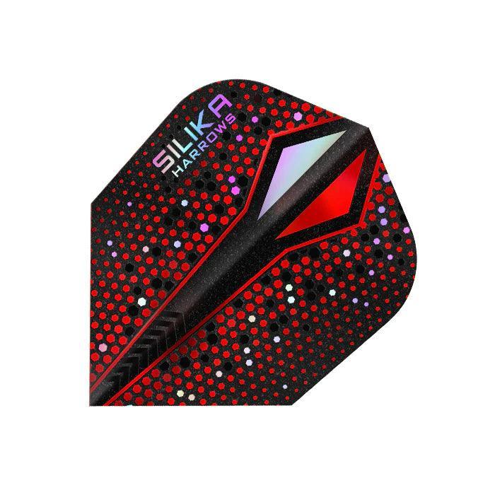 Harrows - Silika Colourshift No6 Červená X - Letky Na Šípky - Direct Darts - 1