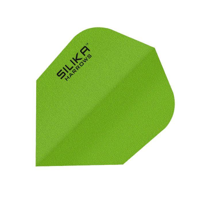 Harrows - Silika Solid No6 Zelená - Letky Na Šípky - Direct Darts - 1