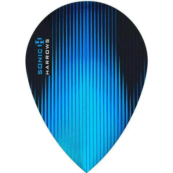 Harrows - Sonic - Aqua - Hruškovitá - 100 Mikrón - Letky Na Šípky - Direct Darts - 1