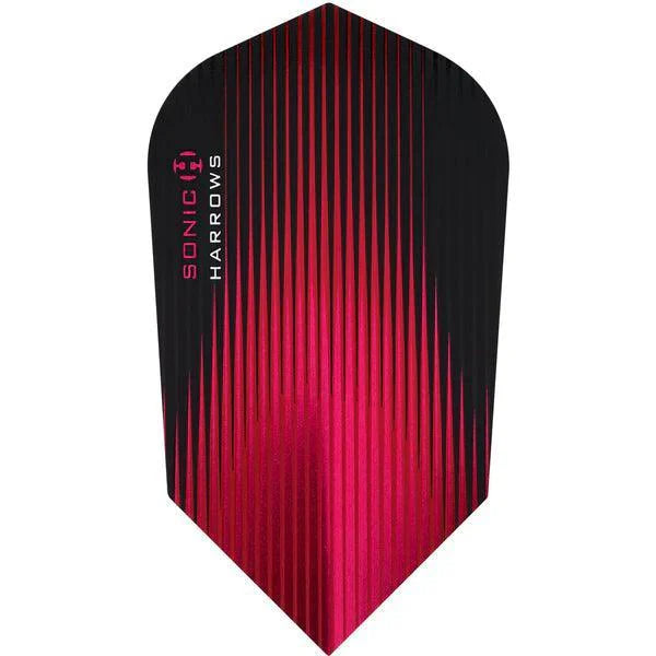 Harrows - Sonic - Červená - Slim - 100 Mikrón - Letky Na Šípky - Direct Darts - 1