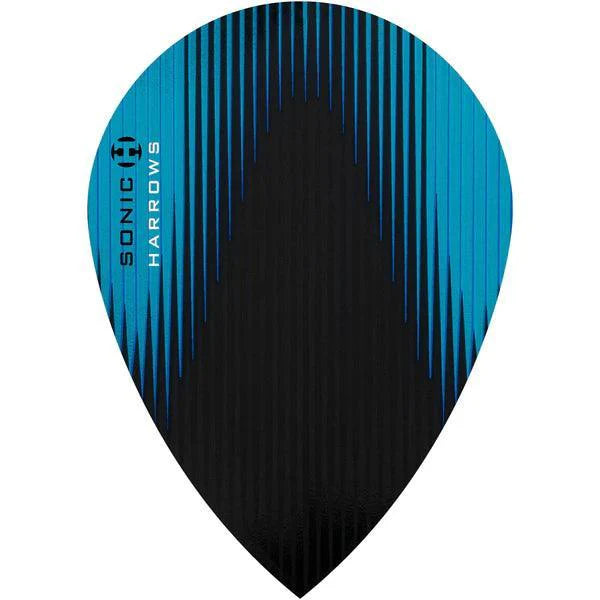 Harrows - Sonic X - Aqua - Hruškovitá - 100 Mikrón - Letky Na Šípky - Direct Darts - 1