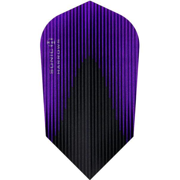 Harrows - Sonic X - Fialová - Slim - 100 Mikrón - Letky Na Šípky - Direct Darts - 1