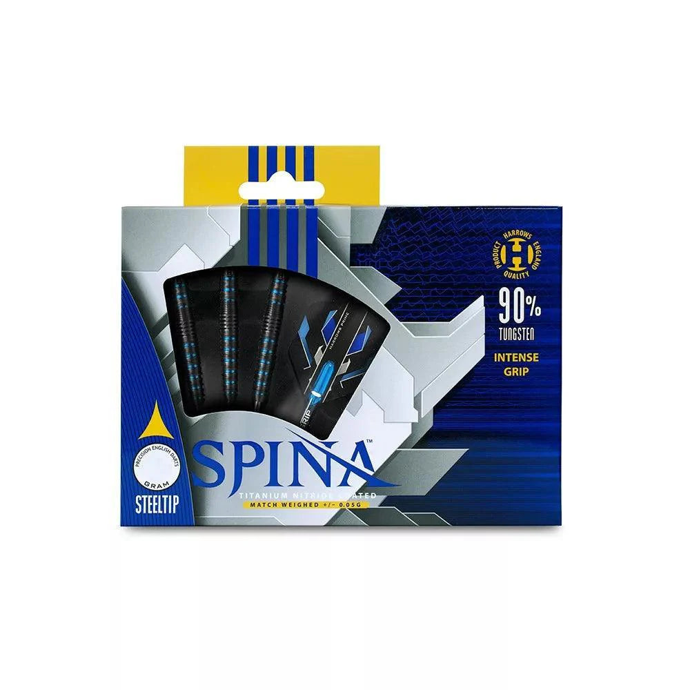 Harrows - Spina 90% Čierna/Modrá - Sada Steel Šípok - Direct Darts - 3