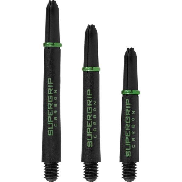 Harrows - Supergrip Carbon Zelená - Násadka Na Šípky - Direct Darts - 1