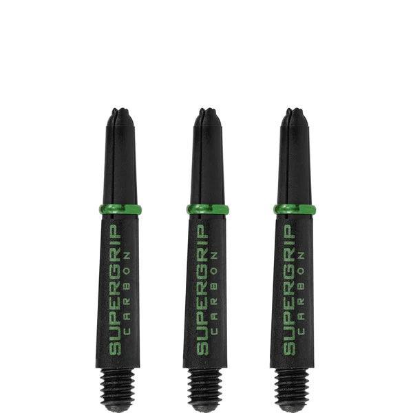 Harrows - Supergrip Carbon Zelená - Násadka Na Šípky - Direct Darts - 2