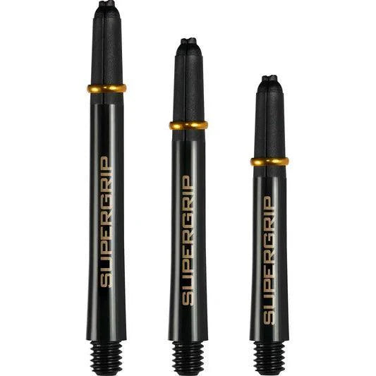Harrows - Supergrip Čierna/Zlatá - Násadka Na Šípky - Direct Darts - 1