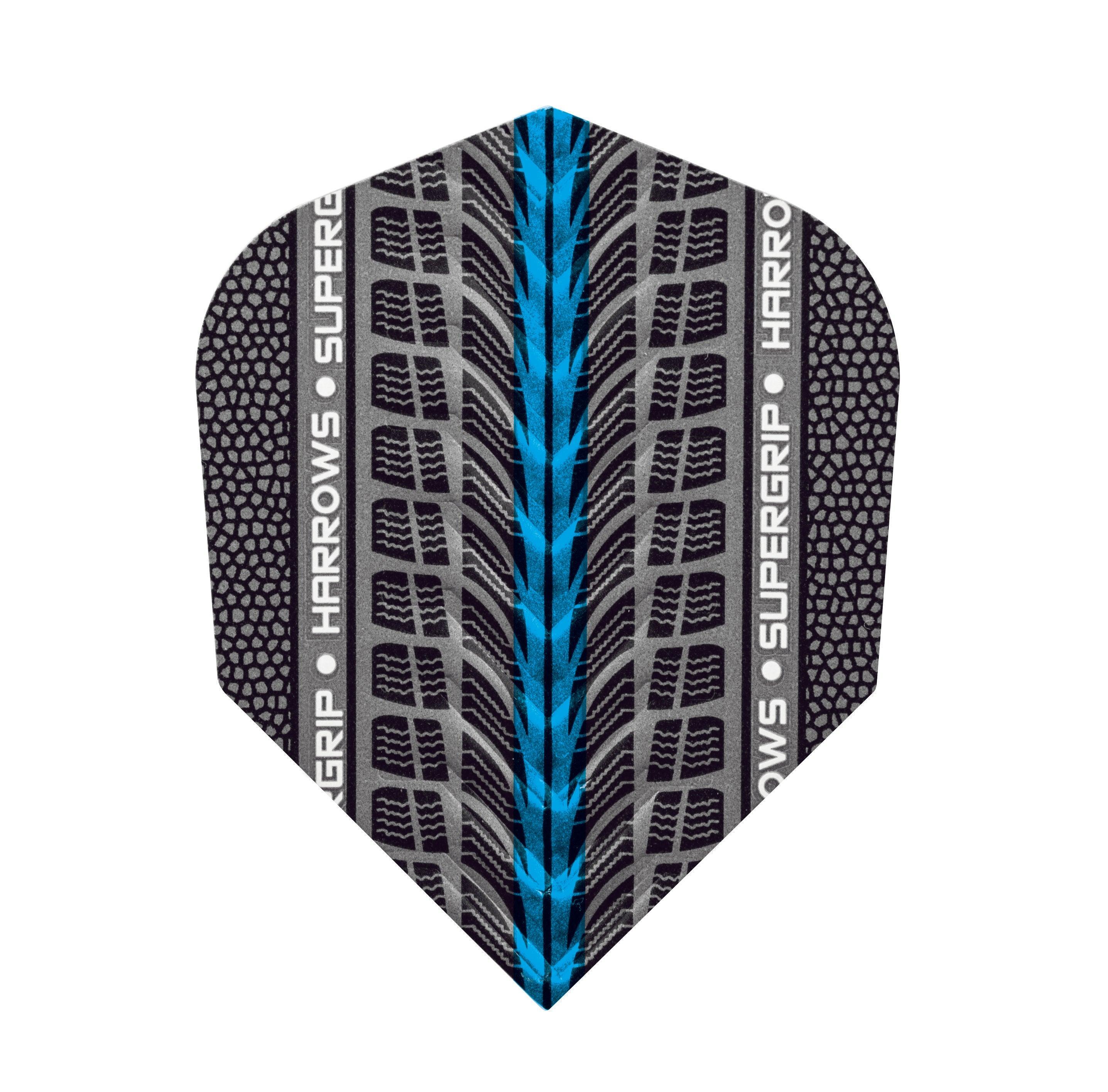 Harrows - Supergrip Modrá - 100 Mikrón - Letky Na Šípky - Direct Darts - 1