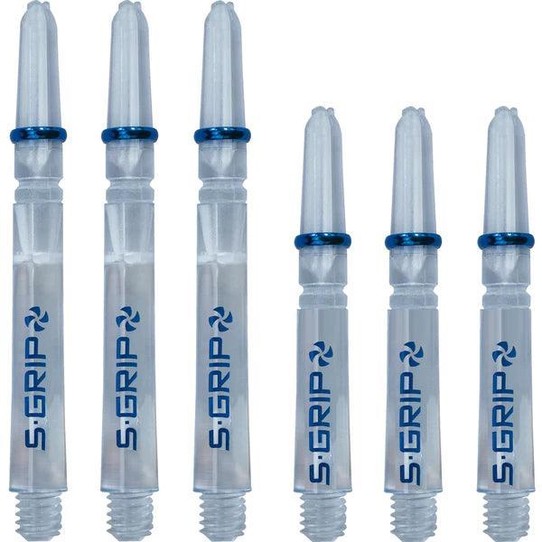 Harrows - Supergrip Spin Priehľadná - Násadka Na Šípky - Direct Darts - 1