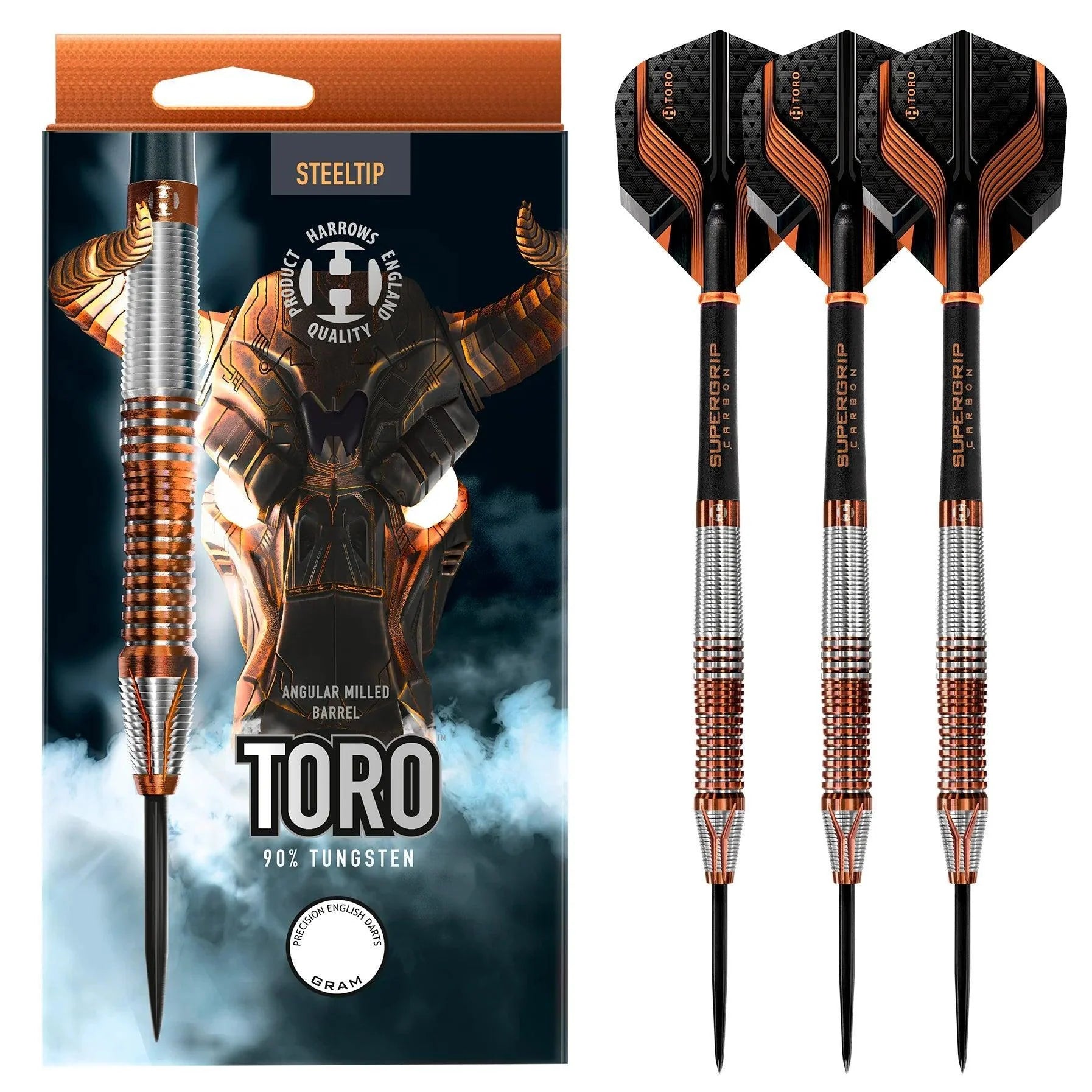 Harrows - Toro 90% - Sada Steel Šípok - Direct Darts - 2