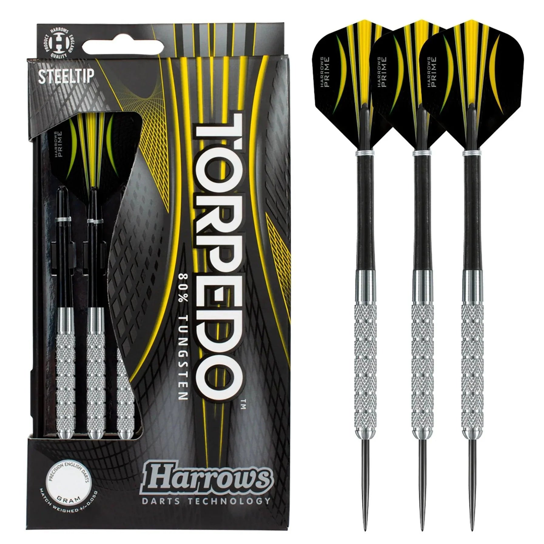 Harrows - Torpedo 80% - Sada Steel Šípok - Direct Darts - 2