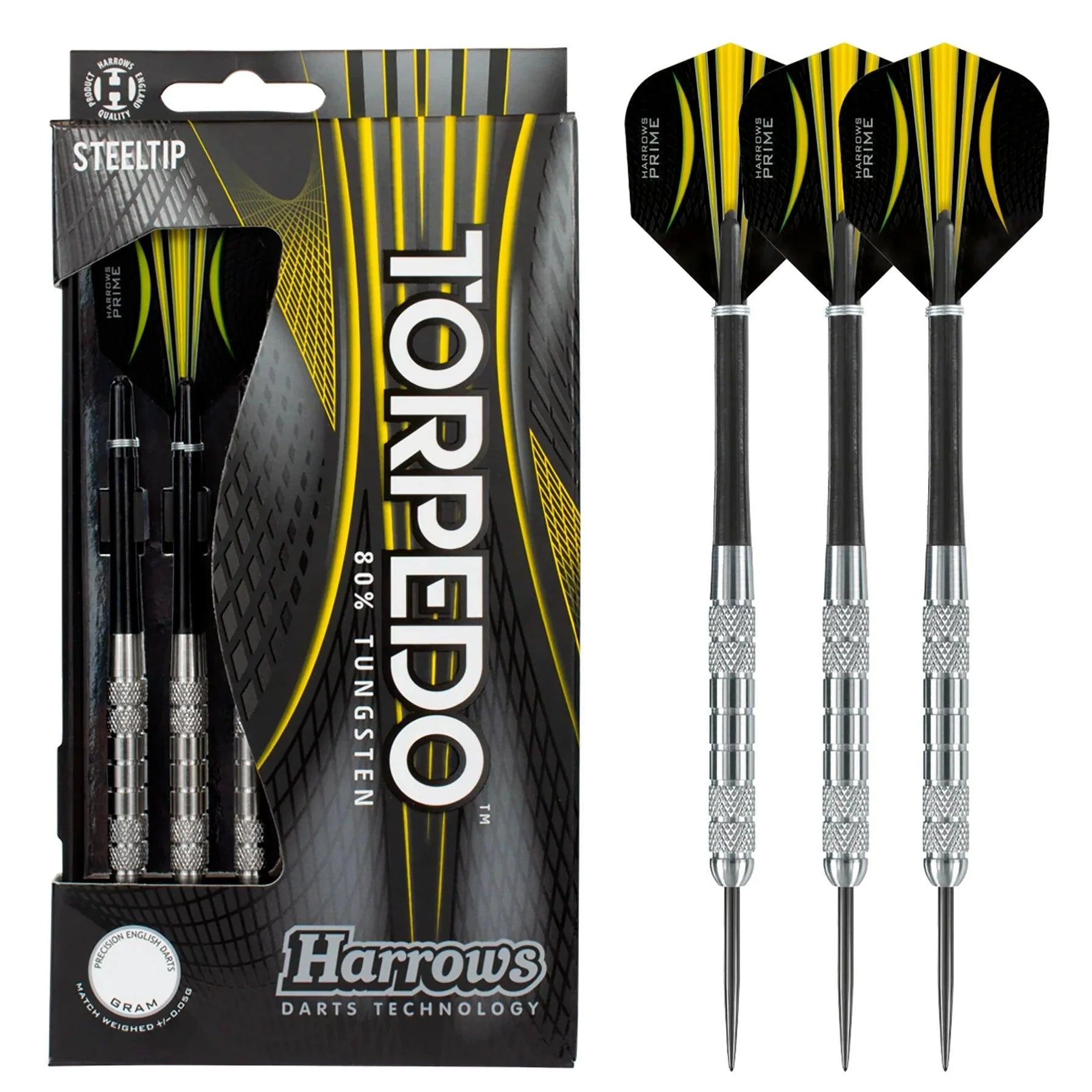 Harrows - Torpedo Gk2 80% - Sada Steel Šípok - Direct Darts - 2