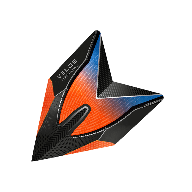 Harrows - Velos Oranžová - 100 Mikrón - Letky Na Šípky - Direct Darts - 1