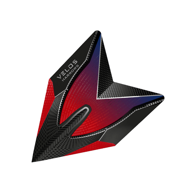 Harrows - Velos Červená - 100 Mikrón - Letky Na Šípky - Direct Darts - 1