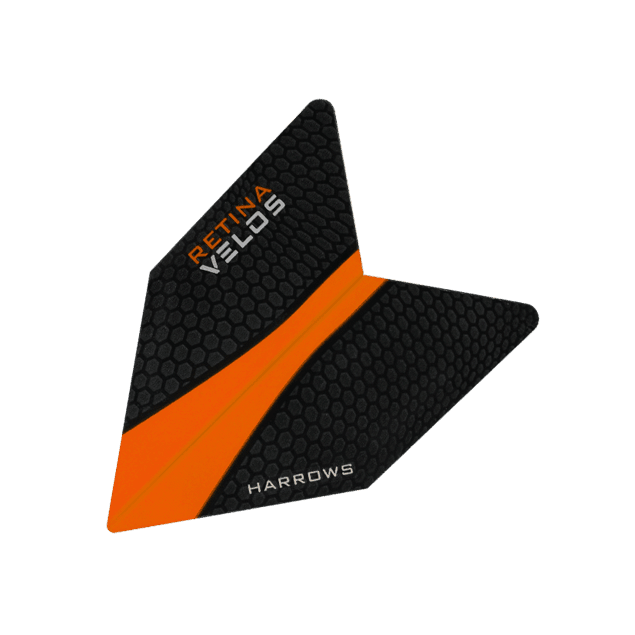 Harrows - Velos Retina V2 Oranžová - 100 Mikrón - Letky Na Šípky - Direct Darts - 1