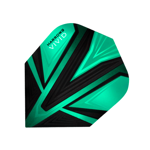 Harrows - Vivid Jade - 100 Mikrón - Letky Na Šípky - Direct Darts - 1