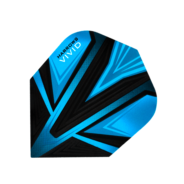Harrows - Vivid Svetlomodrá - 100 Mikrón - Letky Na Šípky - Direct Darts - 1
