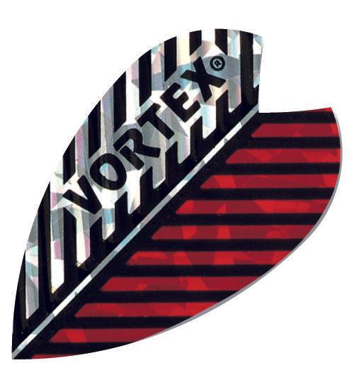 Harrows - Vortex Biela/Červená - Letky Na Šípky - Direct Darts - 1