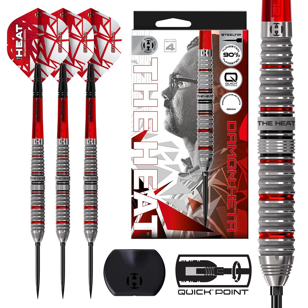 Harrows - Damon Heta Series 4 90% - Steel Šípky - Direct Darts - 1