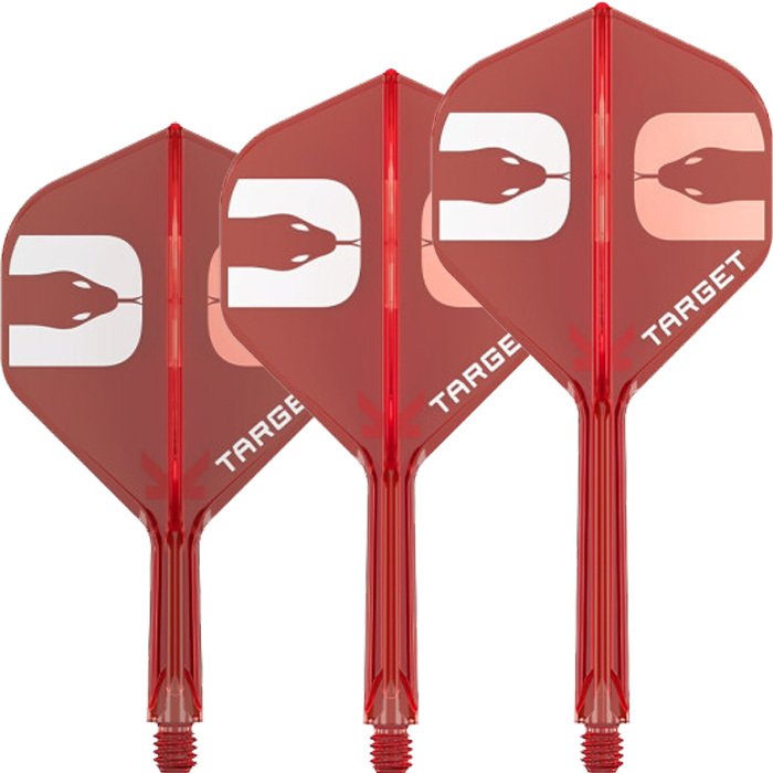Target - K-Flex - Nathan Aspinall - Červený - No2 - Letky/Nástavec - Direct Darts - 2
