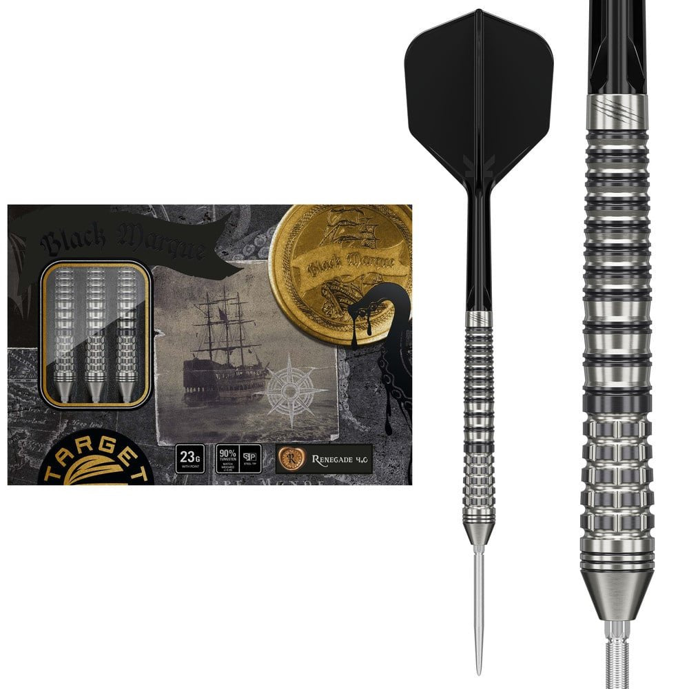 Target Japan - Black Marque Renegade 4.0 - Steel Šípky - Direct Darts - 1
