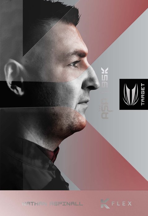Target - Nathan Aspinall 95K - 95% - Steel Šípky - Direct Darts - 4