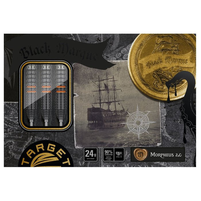 Target Japan - Black Marque Morpheus Gen2 - 90% - Steel Šípky - Direct Darts - 4
