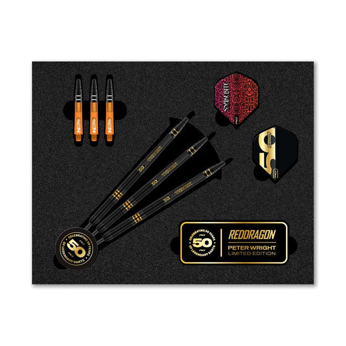 Red Dragon - Peter Wright 50 Years 90% - Steel Šípky - Direct Darts - 4