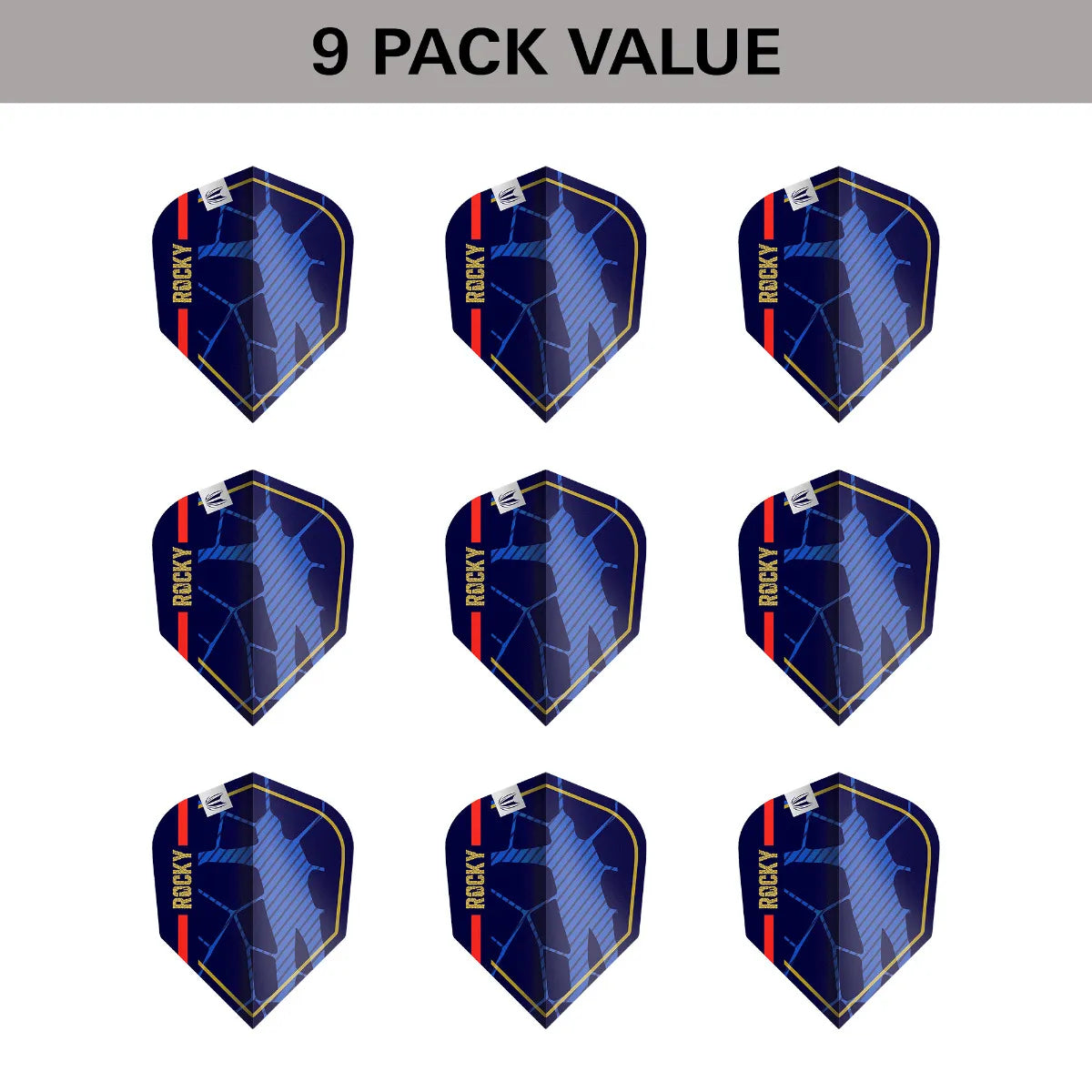 Target - Josh Rock G1 Pro Ultra - No6 (9 Ks) - 100 Mikrón - Letky Na Šípky - Direct Darts - 2