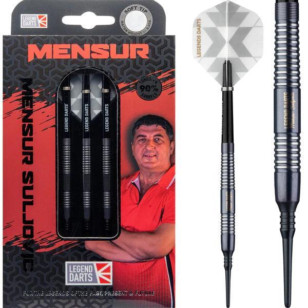 Legend Darts - The Gentle - Mensur Suljovic 90% - Sada Soft Šípok - Direct Darts - 1