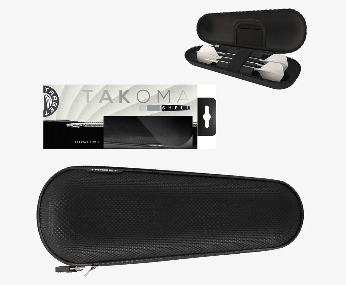 Target Japan - Takoma - Shell - Čierne - Puzdro Na Šípky - Direct Darts - 1