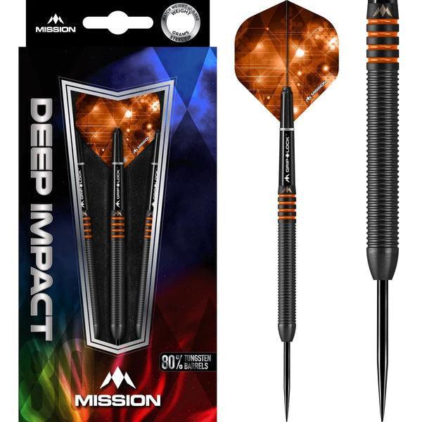 Mission - Deep Impact - M4 80% - Sada Steel Šípok - Direct Darts - 1