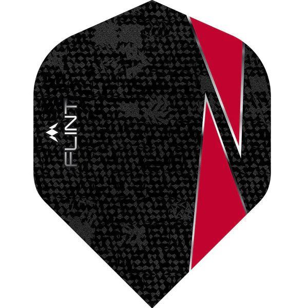 Mission - Flint - Červená - No2 - 100 Mikrón - Letky Na Šípky - Direct Darts - 1