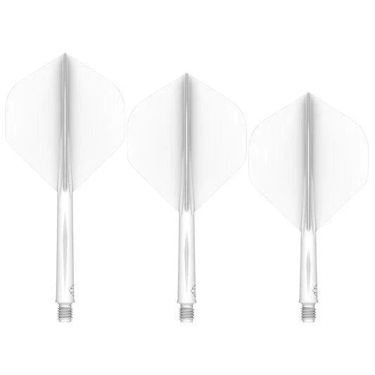Mission - Force 90 Biela - No2 - Letky/Násadka Na Šípky - Direct Darts - 1