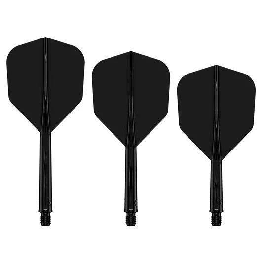 Mission - Force 90 Čierna - No6 - Letky/Násadka Na Šípky - Direct Darts - 1