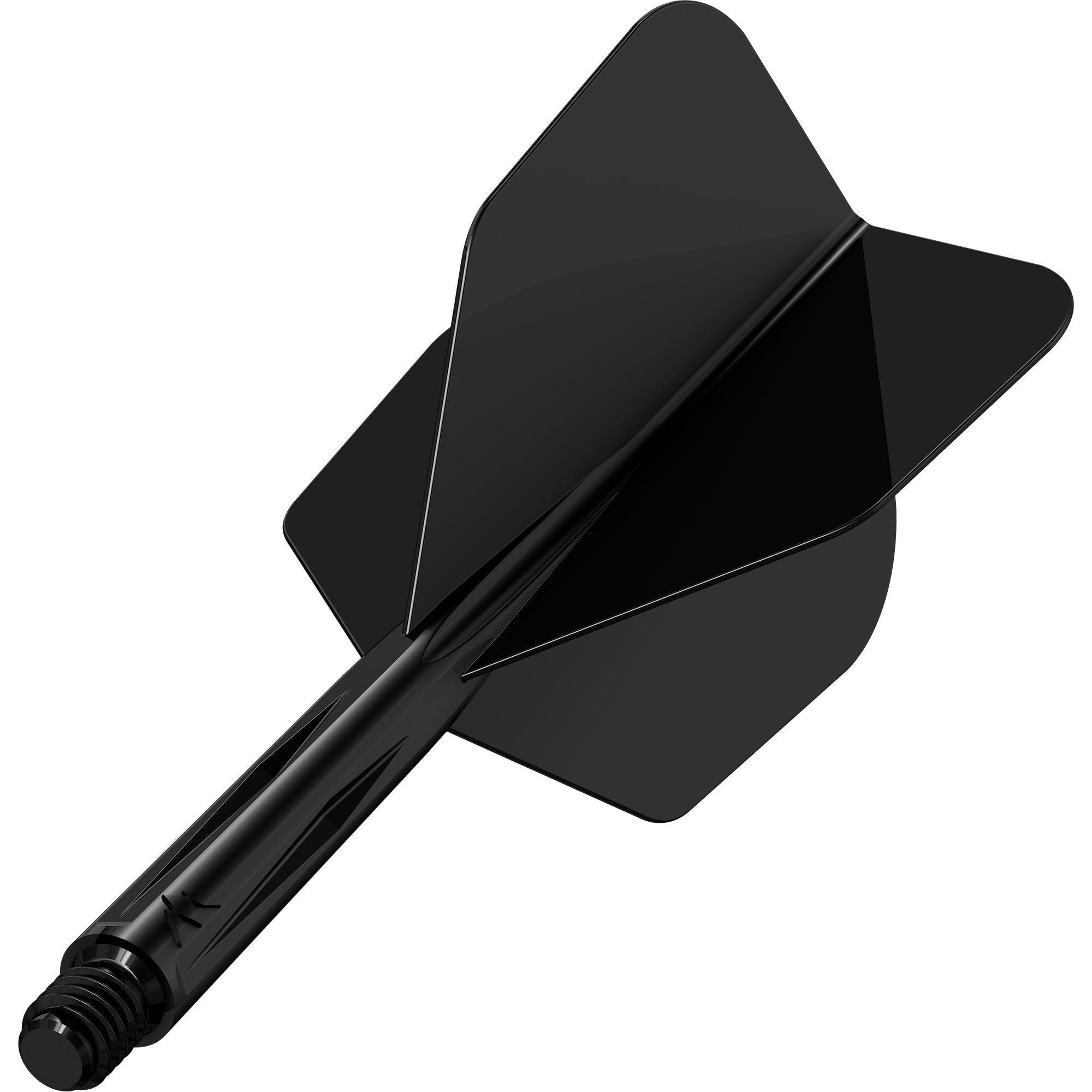 Mission - Force 90 Čierna - No6 - Letky/Násadka Na Šípky - Direct Darts - 2