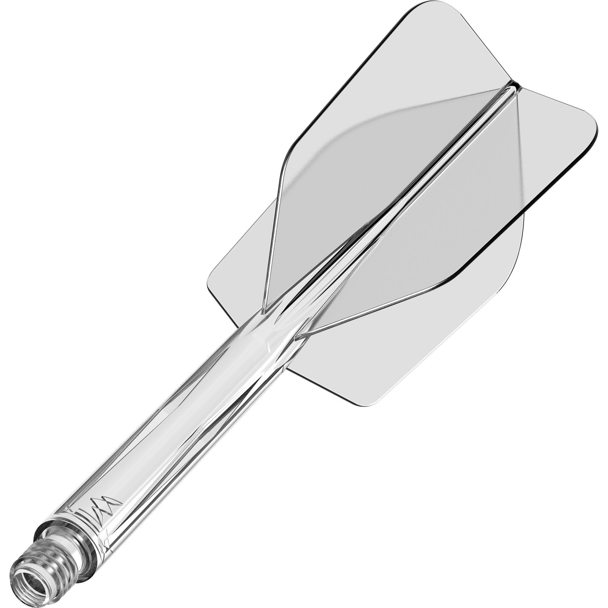 Mission - Force 90 Priehľadná - Slim - Letky/Násadka Na Šípky - Direct Darts - 2