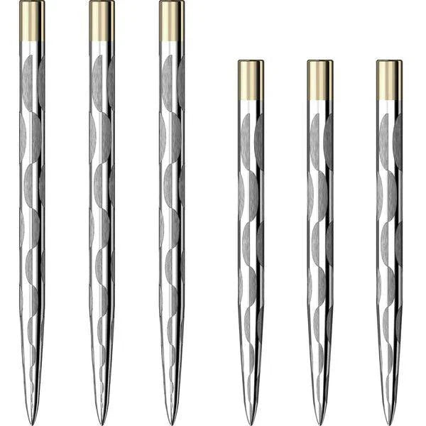 Mission - Laser Plus - Solid Arc - Strieborná - Hroty Na Šípky - Direct Darts - 1