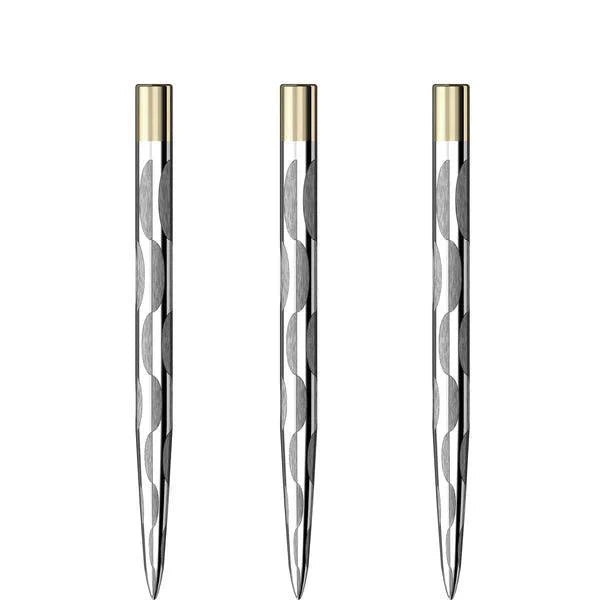 Mission - Laser Plus - Solid Arc - Strieborná - Hroty Na Šípky - Direct Darts - 2