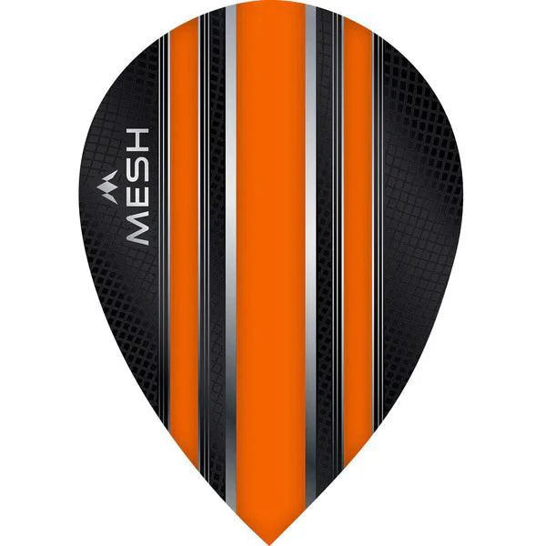 Mission - Mesh Hruškovitá Oranžová - 100 Mikrón - Letky Na Šípky - Direct Darts - 1
