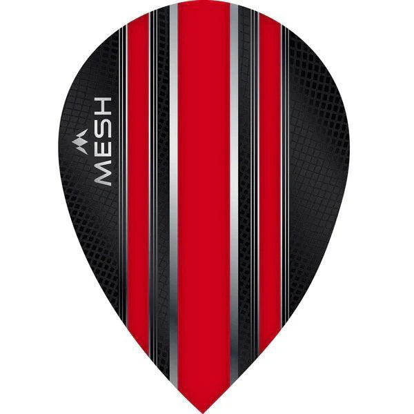 Mission - Mesh Hruškovitá Červená - 100 Mikrón - Letky Na Šípky - Direct Darts - 1