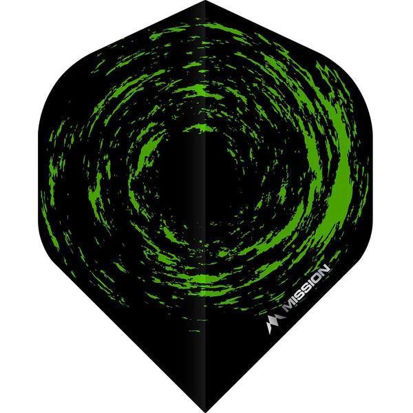 Mission - Nova No2 Zelená - 100 Mikrón - Letky Na Šípky - Direct Darts - 1