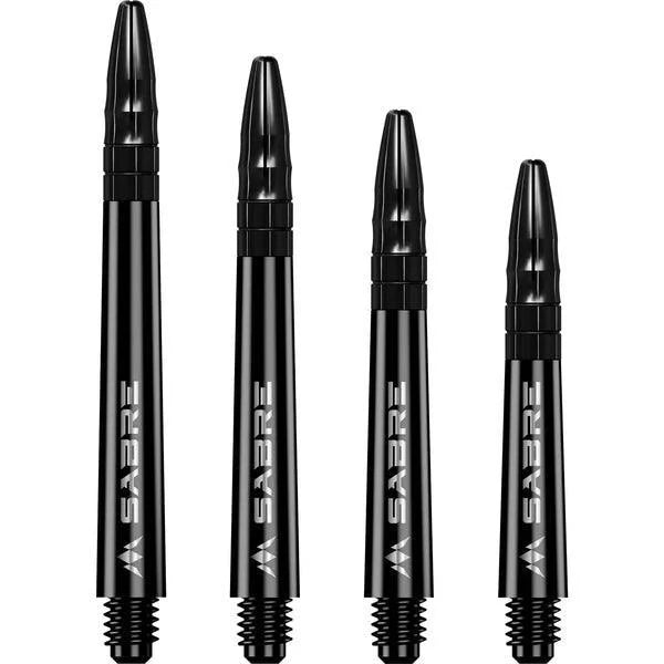 Mission - Sabre - Polykarbonát - Čierna - Čierna Top - Násadka Na Šípky - Direct Darts - 1