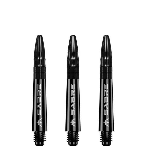 Mission - Sabre - Polykarbonát - Čierna - Čierna Top - Násadka Na Šípky - Direct Darts - 2