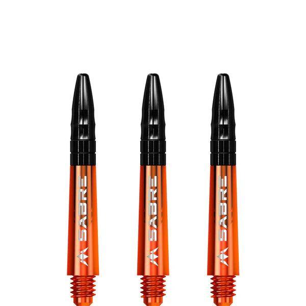 Mission - Sabre - Polykarbonát - Oranžová - Čierna Top - Násadka Na Šípky - Direct Darts - 2