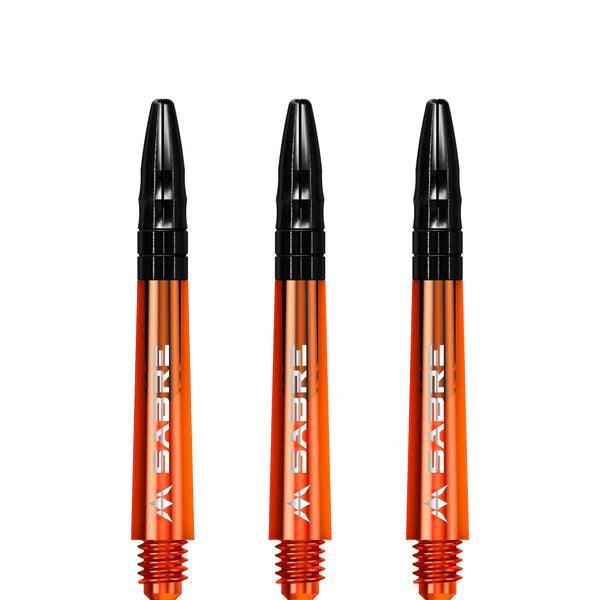 Mission - Sabre - Polykarbonát - Oranžová - Čierna Top - Násadka Na Šípky - Direct Darts - 3