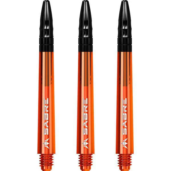Mission - Sabre - Polykarbonát - Oranžová - Čierna Top - Násadka Na Šípky - Direct Darts - 5