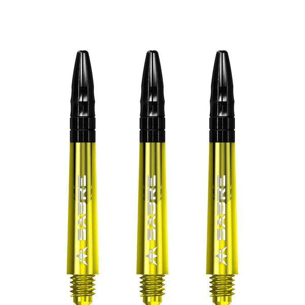 Mission - Sabre - Polykarbonát - Žltá - Čierna Top - Násadka Na Šípky - Direct Darts - 3