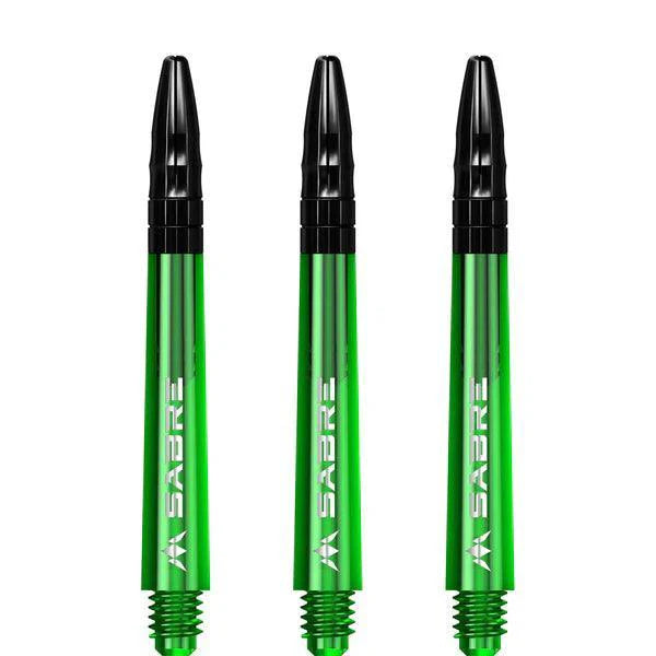 Mission - Sabre - Polykarbonát - Zelená - Čierna Top - Násadka Na Šípky - Direct Darts - 4
