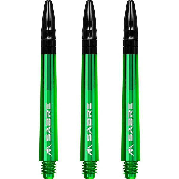 Mission - Sabre - Polykarbonát - Zelená - Čierna Top - Násadka Na Šípky - Direct Darts - 5